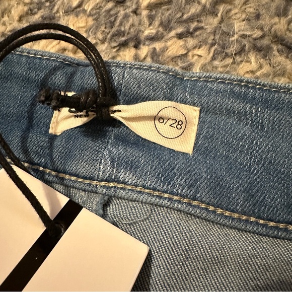 Oat New York Wide Leg High-Rise Jeans NWT Women 6/28 - Picture 12 of 16